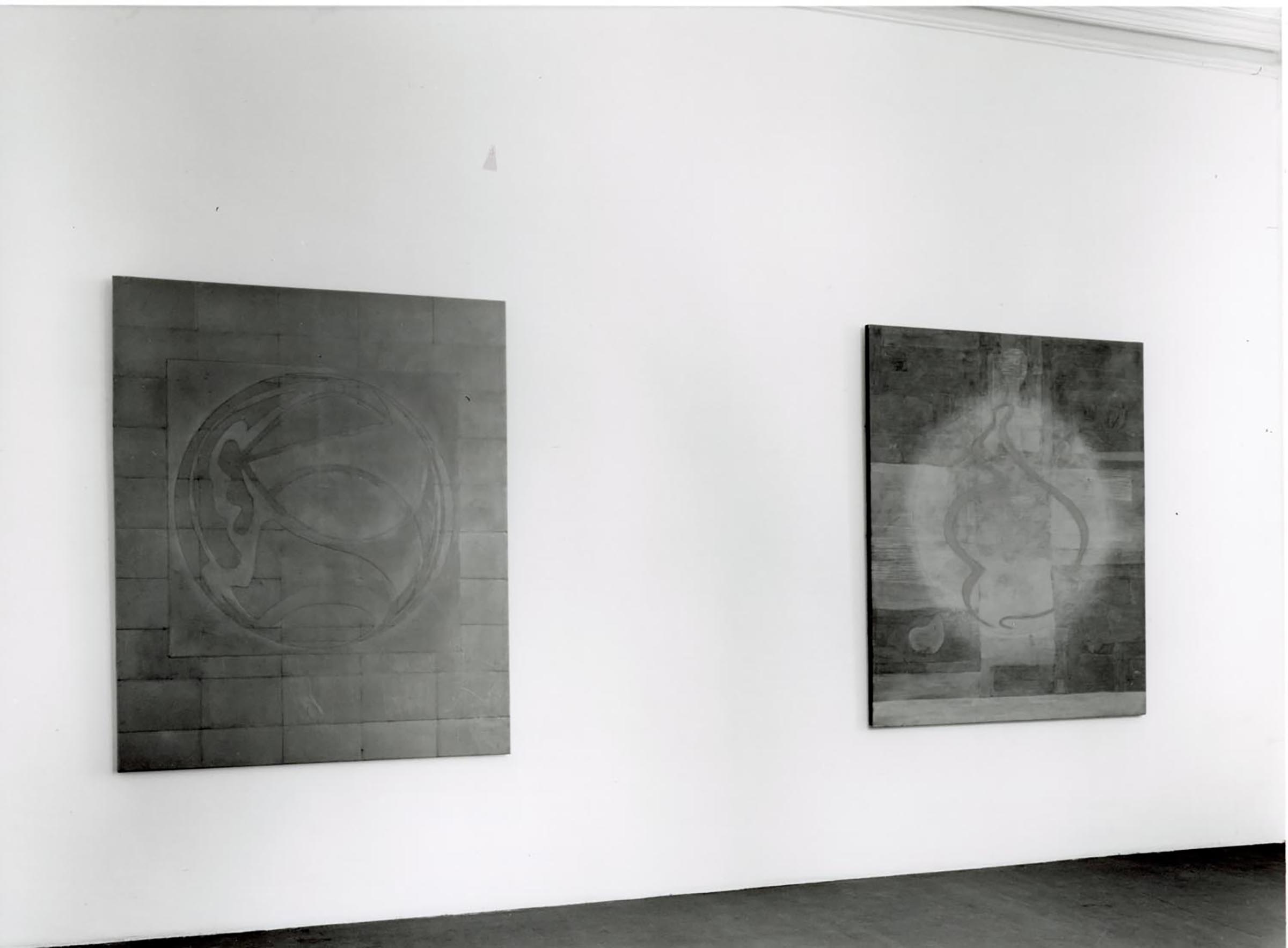 Domenico Bianchi, Senza titolo, 1989 e Senza titolo, 1989 